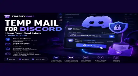 Temp Mail for Discord – No Spam, Full Privacy - TrashyMails